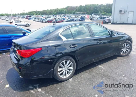 2017 Infiniti Q50 2.0T Premium из США, поврежденный, VIN JN1CV7AR6HM682328